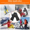 Electric Heated Gloves Battery Powered USB Touchscreen Thermal Gloves Windproof Winter Hands Warmer Unisex for Outdoor Motorcycle Cycling Skiing Skati