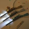 3pcs Creative 98K Sniper Gun Shaped Gel Pen With Light, Cute Rifle Shaped Fountain Pen